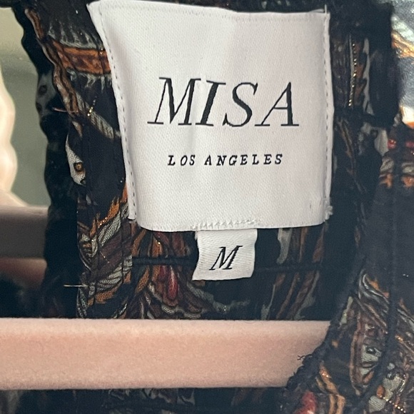 NWT MISA Jessa Mini Paisley Dress in Spartina Paisley - Picture 7 of 12